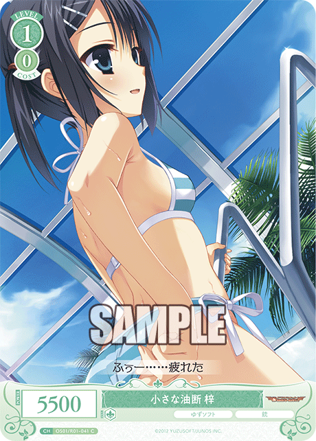 小さな油断 梓