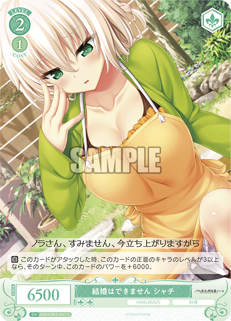 結婚はできません シャチ