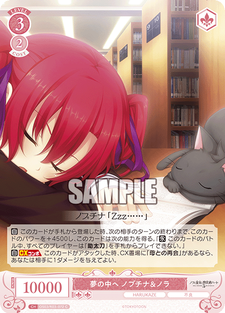 夢の中へ ノブチナ&ノラ
