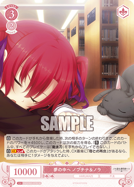 夢の中へ ノブチナ＆ノラ