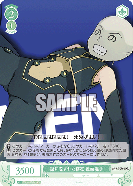 謎に包まれた存在 覆面選手