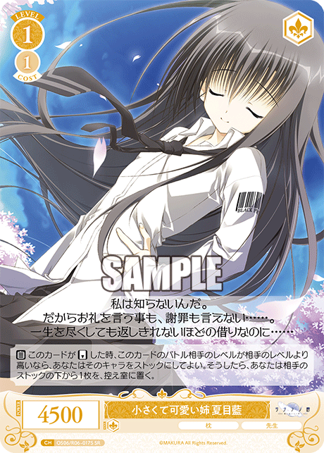 小さくて可愛い姉 夏目藍