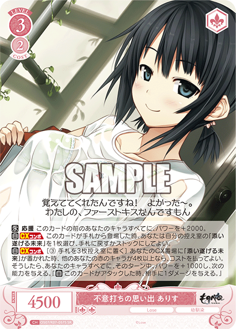 不意打ちの思い出 ありす