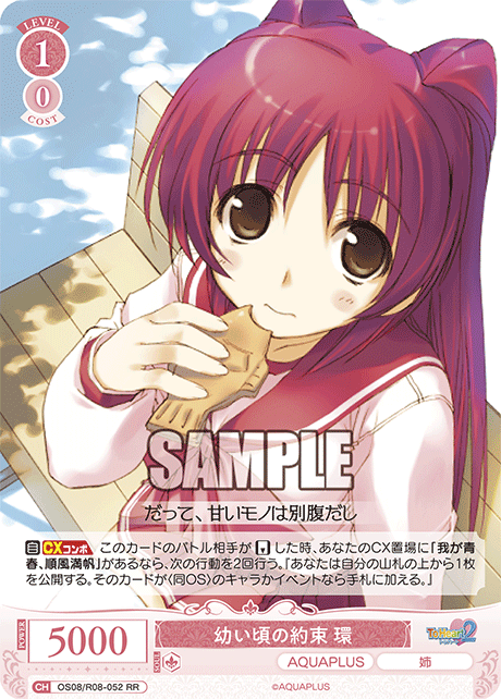 幼い頃の約束 環