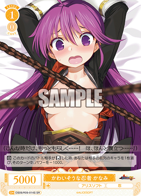 かわいそうな忍者 かなみ