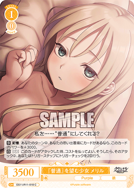 『普通』を望む少女 メリル