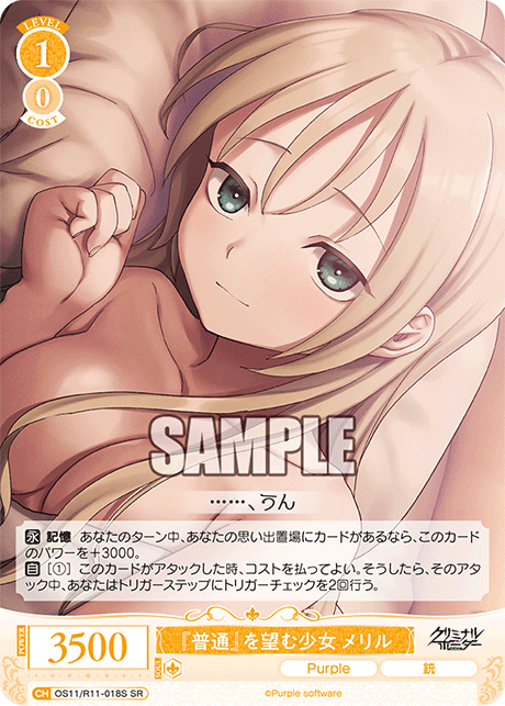『普通』を望む少女 メリル