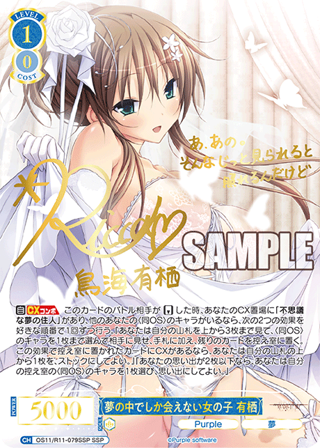 夢の中でしか会えない女の子 有栖
